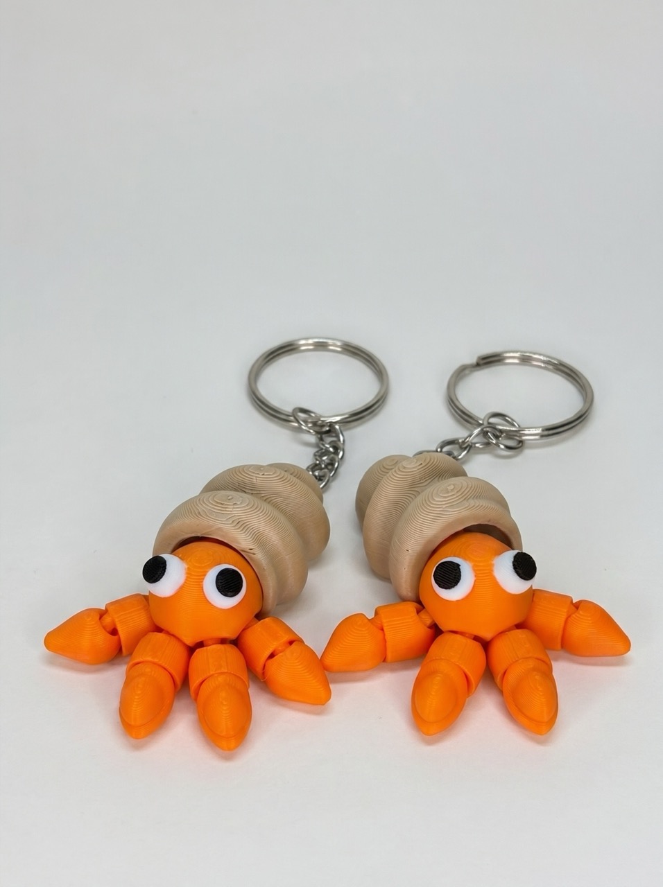 3D keychain Hermit crab